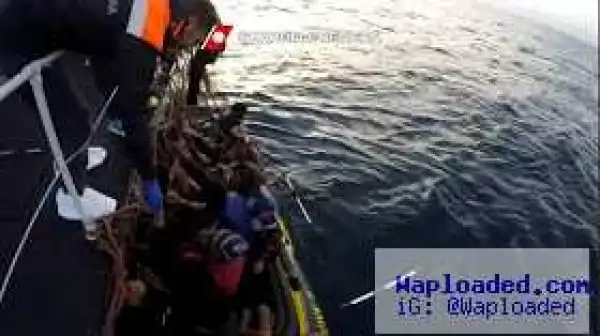 Photos: Five African migrants dies, 15 injured following mass escape from overcrowded detention centre in Libya